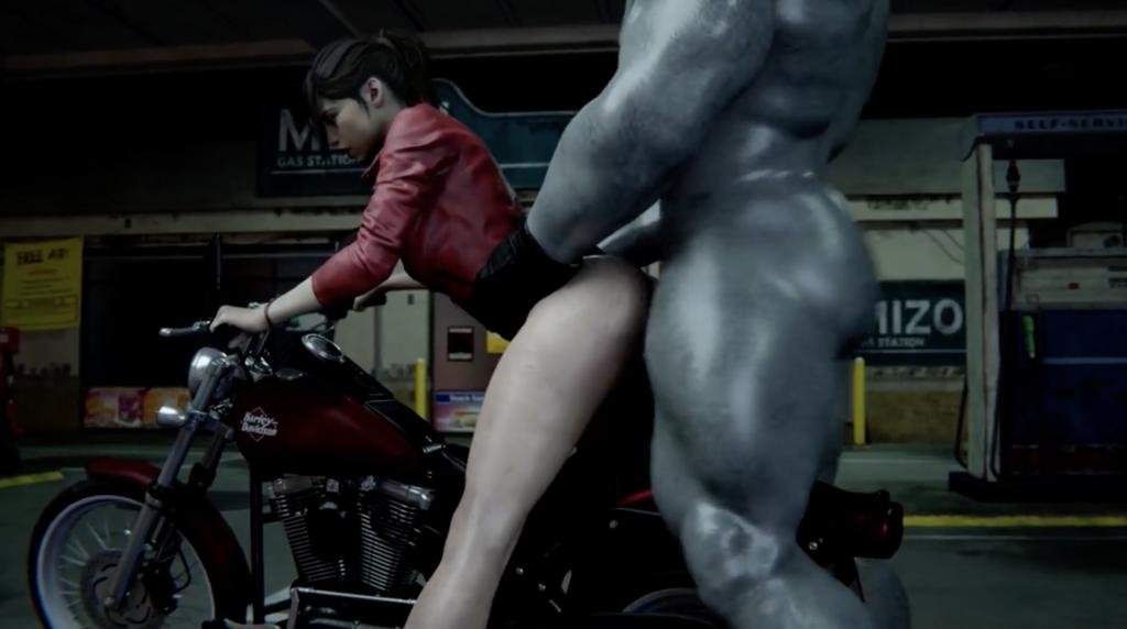 生化危机3D同人合集：克莱尔与阿什利双飞口交骑乘侍奉